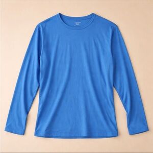Cloudviel Baselayer Shirt Woman XXL Blue Merino Wool Blend Performance Outdoor